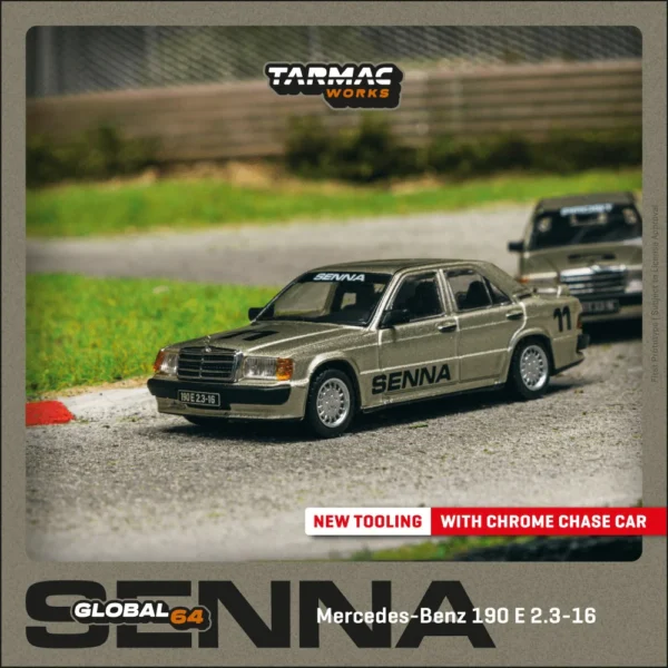Tarmac Works 1:64 Mercedes-Benz 190 E 2.3-16 Race of Champion - Box Packaging