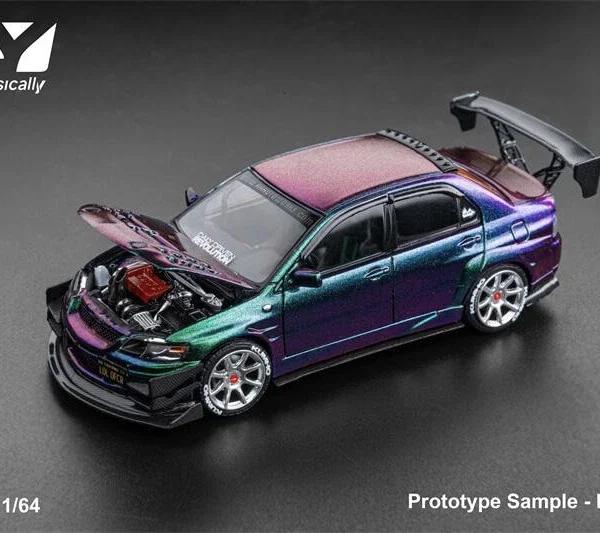 Finclassically 1:64 Lancer Evo IX Widebody -Chameleon