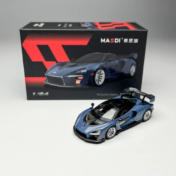 MASDI 1:64 McLaren Senna - Dark Blue