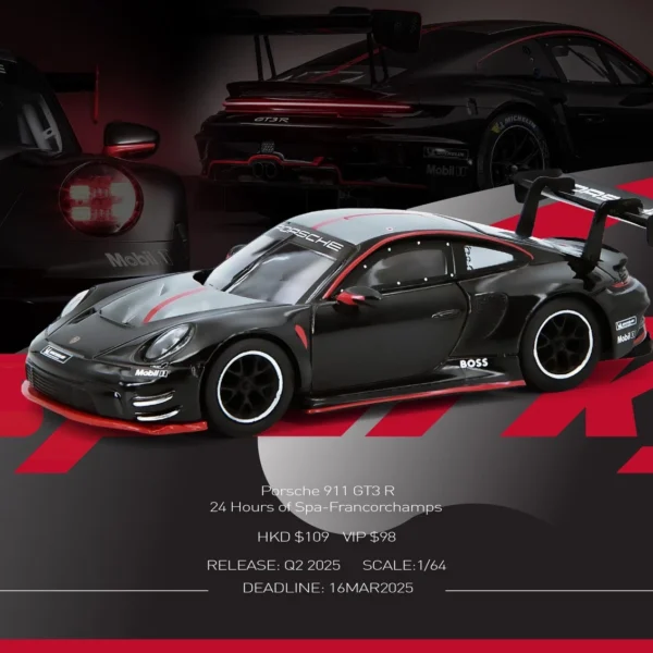 Sparky X Tiny 1:64 Porsche 911 GT3 R 24 Hours of Spa-Francorchamps