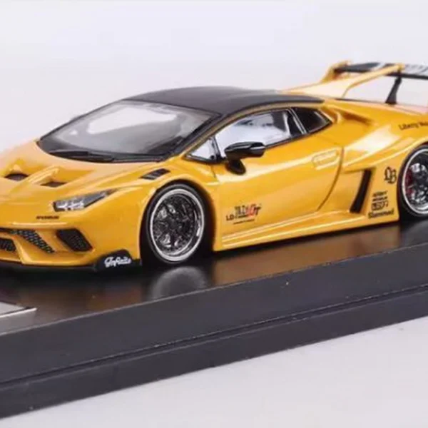 MJ Model 1:64 Lamborghini Huracan GT LP610 - Yellow