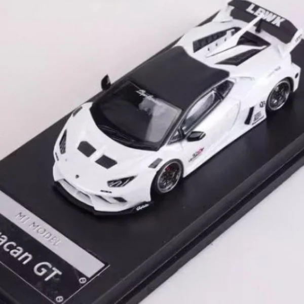 MJ Model 1:64 Lamborghini Huracan GT LP610 - White