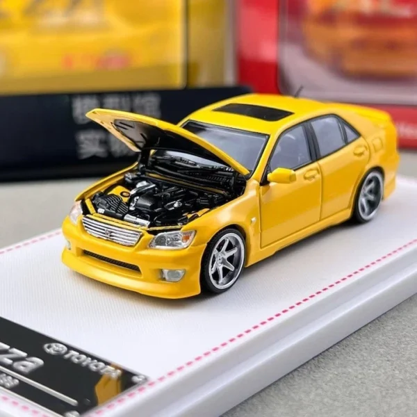 Model1 1:64 Red RS200 SXE10 Altezza Sedan - Yellow