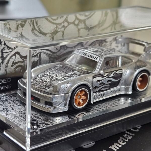 (Pre-Order) Custom Engraved Hot Wheels RWB w/ Special Edition Card and Display.