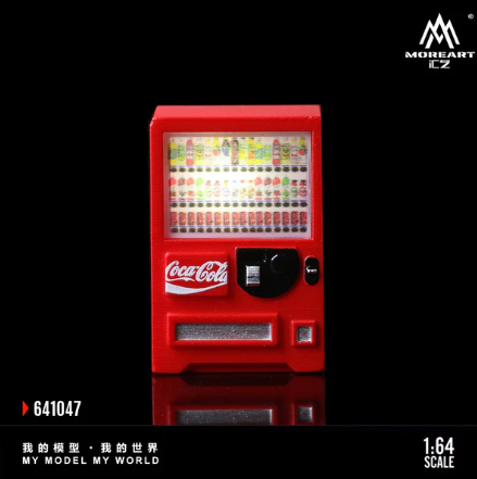 ModernArt 1:64 Coca Cola Vending Machine set of 2