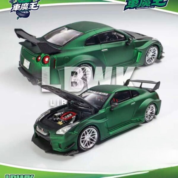 Demon King 1:64 Hobby Expo Hangzhou Exclusive LBWK Skyline GT-R R35 RR, 1 out of 6 Chance at a Chase