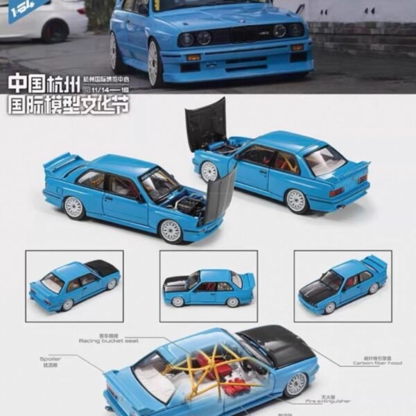Mortal 1:64 Hobby Expo Guangzhou Exclusive BMW M3 E30 Group A