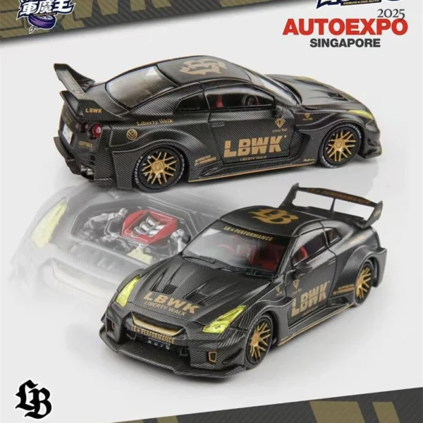 Demon King Auto 1:64  LBWK GT-R35, Singapore Autoexpo Exclusive