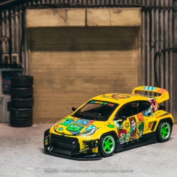 (Pre-Order) Tarmac Works x Disney Pandem Toyota GR Yaris Toy Story 30th Anniversary 2025 TAS Hong Kong Exclusive