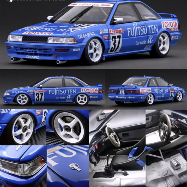 ( Pre-Order) Ignition Model 1:18 FUJITSU TEN TOM'S COROLLA (#36) 1991 JTC - $315.  Ends January 6. PLEASE READ DETAILS!