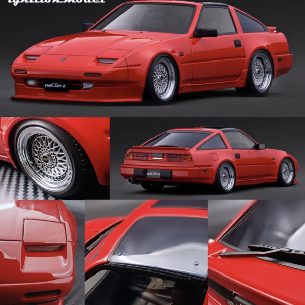( Pre-Order) Ignition Model 1:18 NISSAN Fairlady Z  2-Seater 300ZR (Z31) Red - $315.  Ends January 6. PLEASE READ DETAILS!