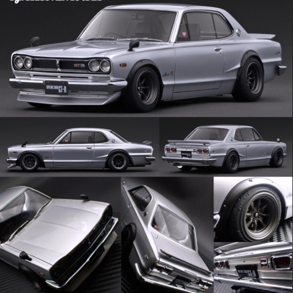 ( Pre-Order) Ignition Model 1:18 Nissan Skyline 2000 GT-R (KPGC10) Silver - $315.  Ends January 6. PLEASE READ DETAILS!