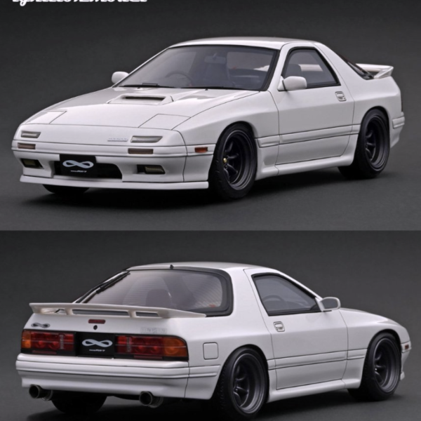 ( Pre-Order) Ignition Model 1:18 Mazda Savanna RX-7 Infini (FC3S) White - $315.  Ends January 6. PLEASE READ DETAILS!