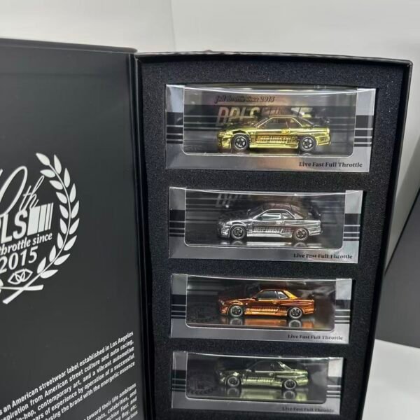 (Pre-Order) Inno64 x DPLS 4pcs-Box Set. Nissan Skyline R34 10th Anniversary, DPLS Store Exclusive
