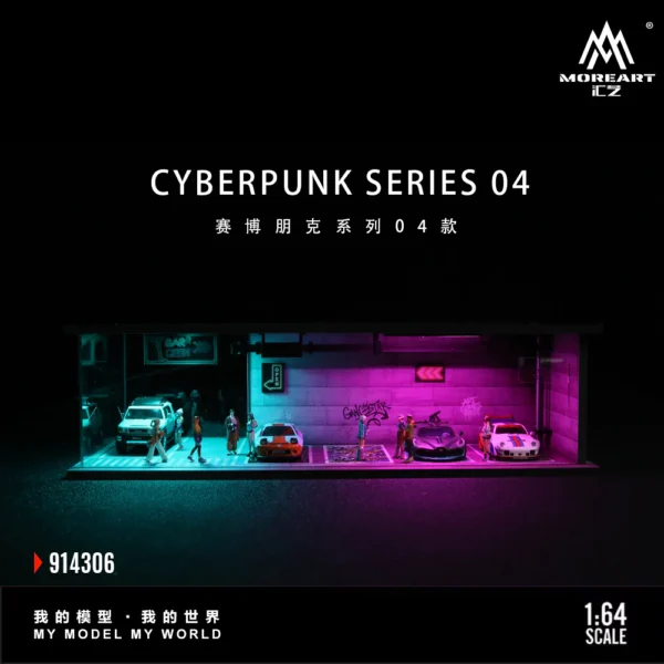 MoreArt 1:64 Cyberpunk Series 04