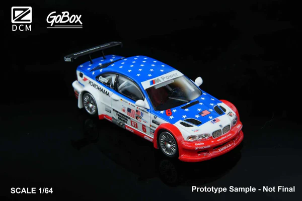 DCM & GOBOX 1:64 BMW M3 GTR E46 Yokohama #6
