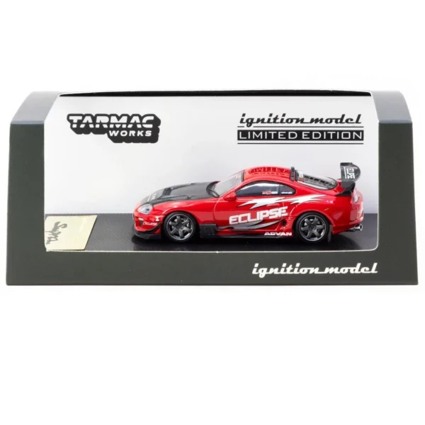 Ignition Model x Tarmac Works 1:64 Toyota Supra (JZA80) RZ Red