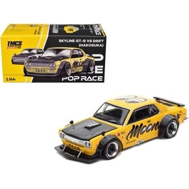 PopRace 1:64 Skyline Hakosuka, Mooneyes. TMCS Singapore Exclusive.