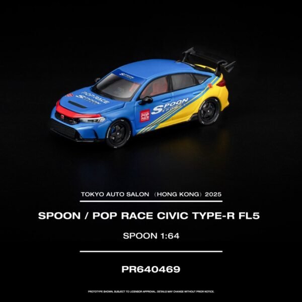 (Pre-Order) PopRace 2025 TAS Hong Kong Exclusive - Civic Type R FL5 Spoon