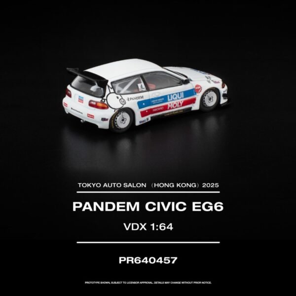 (Pre-Order) PopRace 2025 TAS Hong Kong Exclusive - Pandem Civic EG6 - Liqui Moly