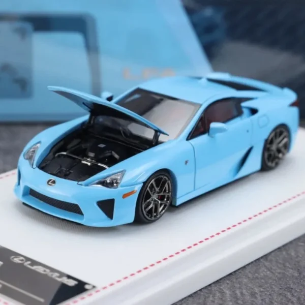 Model One 1:64 Lexus LFA Coupe Sports Model Tiffany Blue