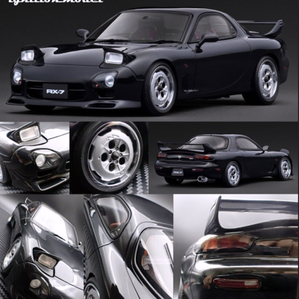 ( Pre-Order) Ignition Model 1:18 Mazda RX-7 Mazda Speed A-spec (FD3S) Black - $315.  Ends January 6. PLEASE READ DETAILS!