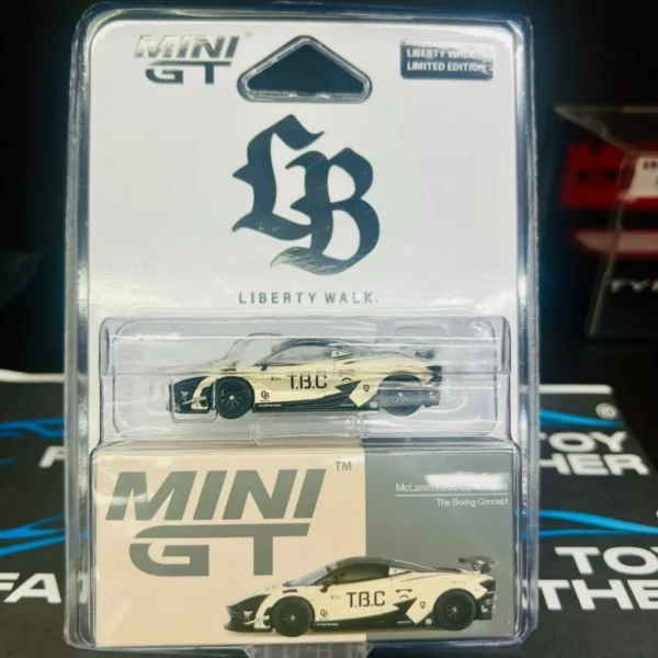 (Pre-Order) Mini GT - The Boring Concept LibertyWalk MCLaren 720s LB Blister #1083