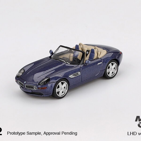 Mini GT 1:64 BMW Z8 Alpina Alpine Blue, Box Version