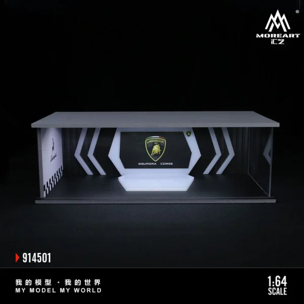 MoreArt 1:64 Lamborghini Assembly Showroom Diorama