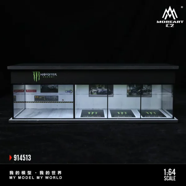 MoreArt 1:64 Monster Energy Exhibition Hall
