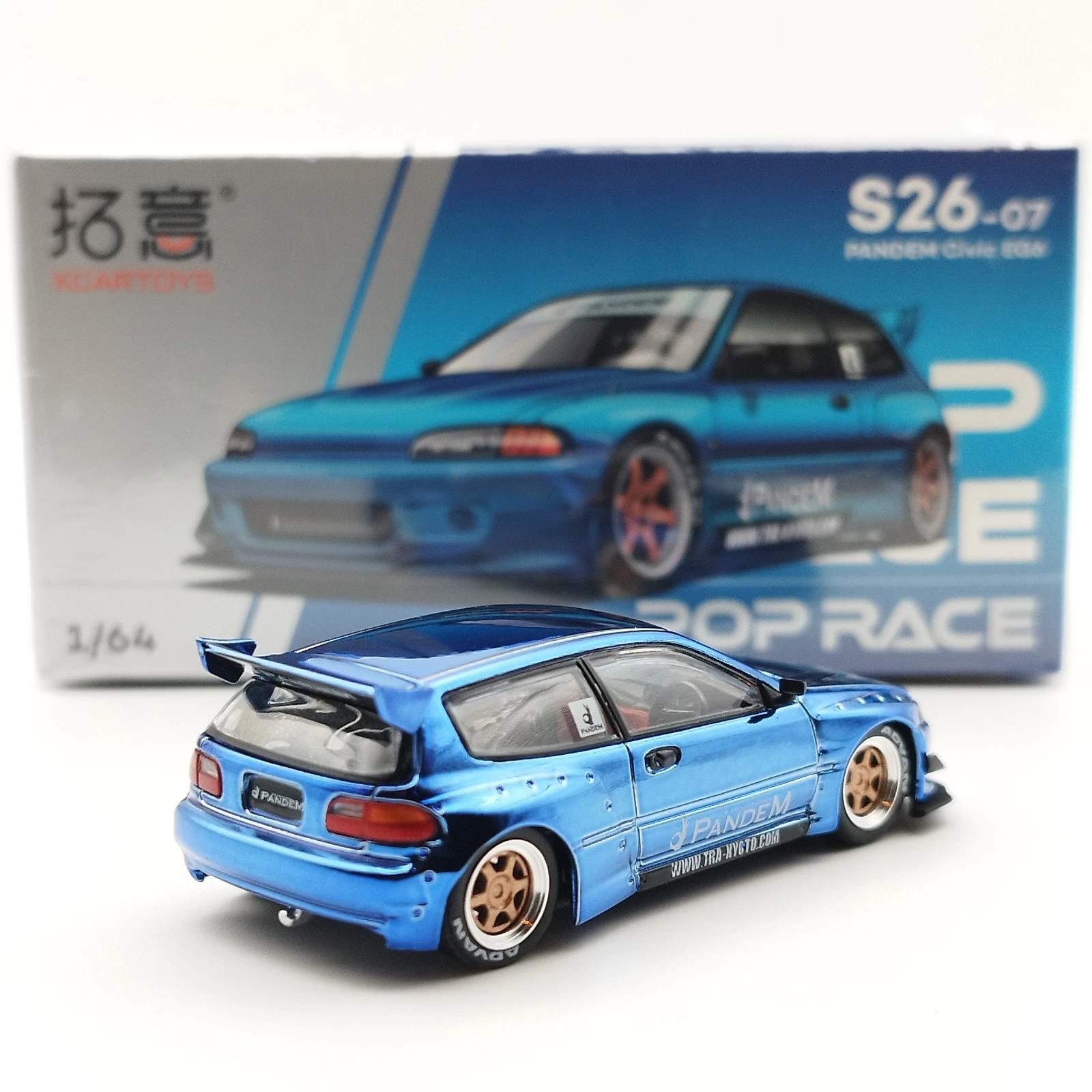 pr civic pandem blue g4