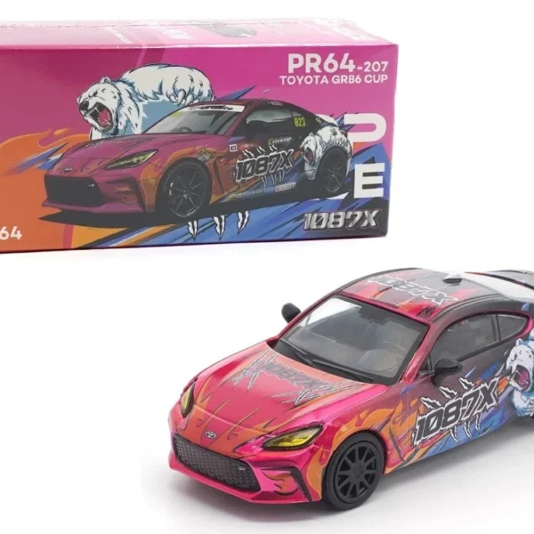 PopRace 1:64 Toyota GR86 Cup 1087X