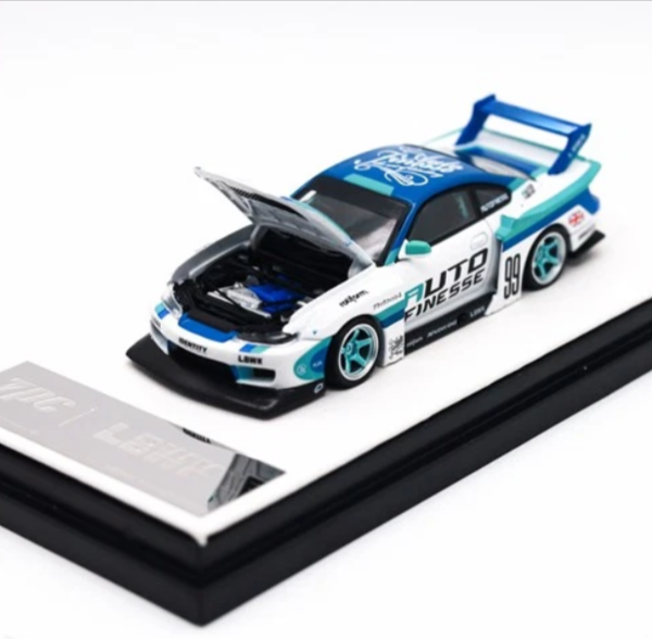 TPC 1:64 LB-Super Silhouette SILVIA S15 Blue White