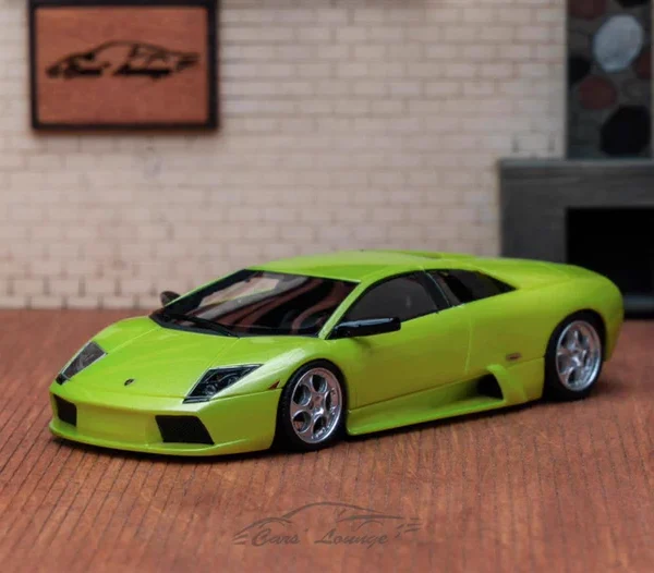 Cars Lounge 1:64 Resin Lamborghini Murcielago - Verde Ithaca