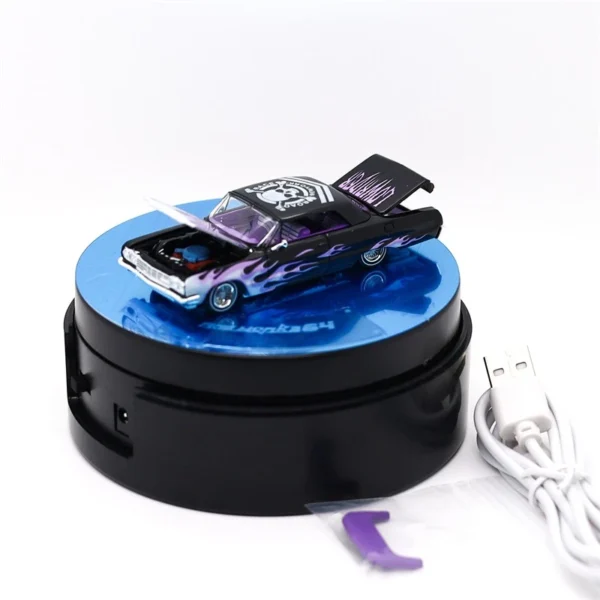 Fine Works 1:64 Chevrolet Impala West Coast Bouncing Ghost Flame Luxury Version