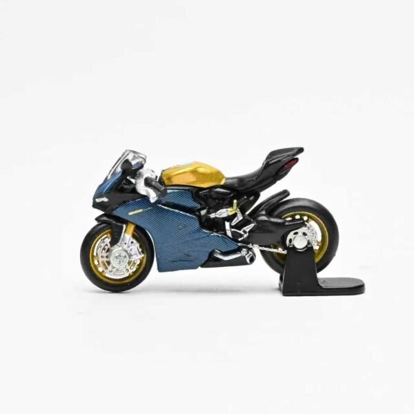 Mini Bike 1:64 Ducati 1299s Ducati, Blue/Gold