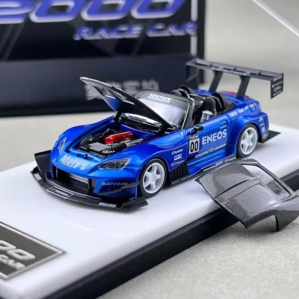 Micro Turbo 1:64 Honda S2000 Blue