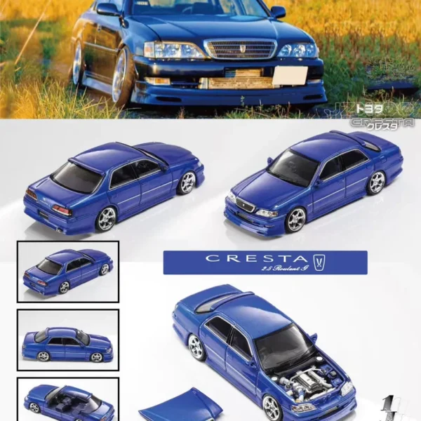 Mortal 1:64 Toyota Cresta Pearl Blue