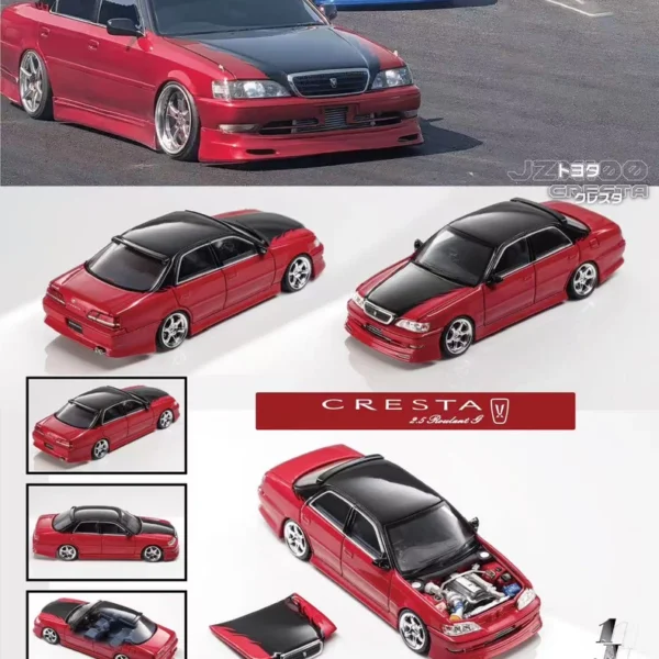 Mortal 1:64 Toyota Cresta Pearl Red