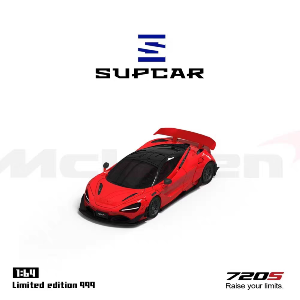 SupCar 1:64  McLaren 720S - Red
