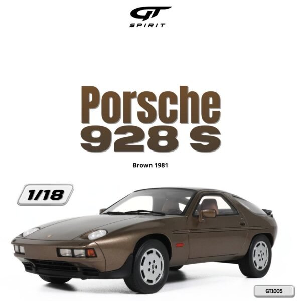 (Pre-Order) GT Spirit 1:18 PORSCHE 928 S BROWN 1981