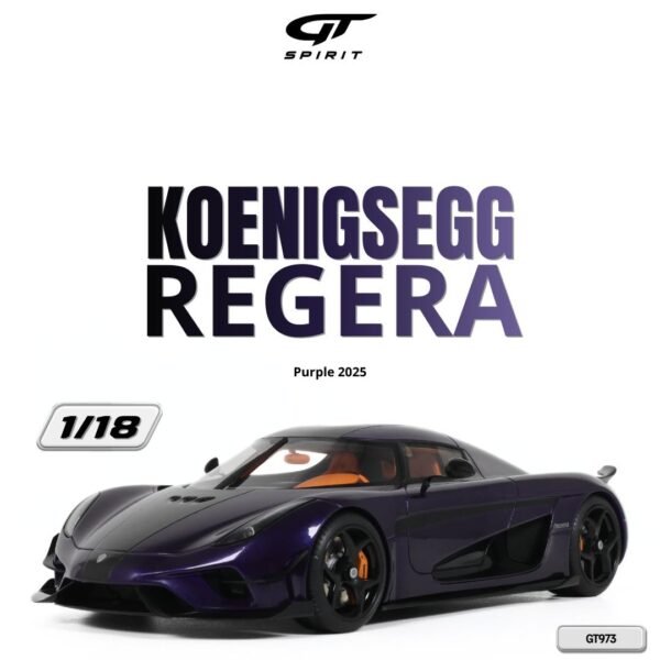 (Pre-Order) GT Spirit 1:18 KOENIGSEGG REGERA PURPLE 2025