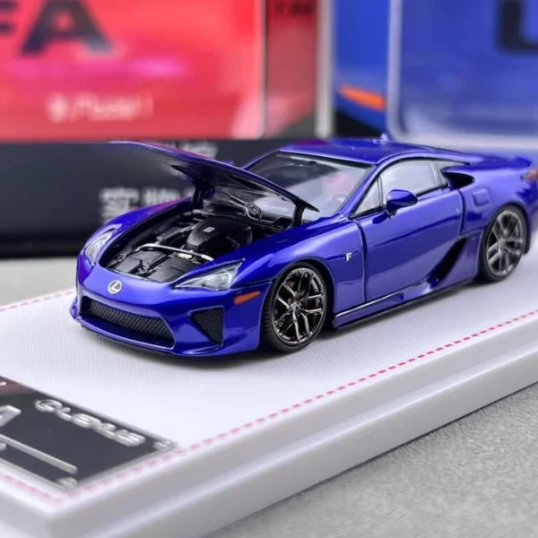 Focal Horizon x Model One 1:64 Lexus LFA Coupe Sports Model Dark Blue