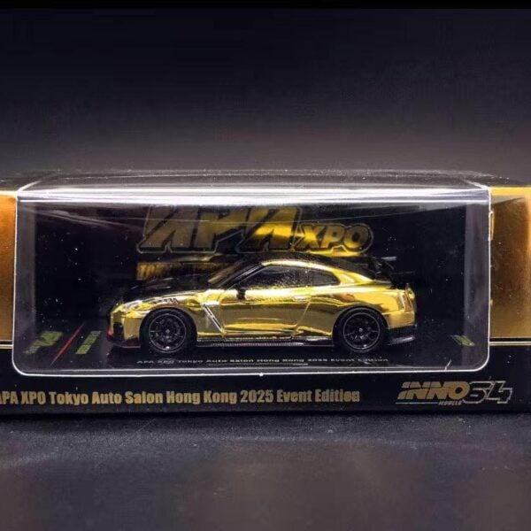 Inno64 1:64 GTR R35 Nismo Gold APA XPO TAS Hong Kong 2025 VIP
