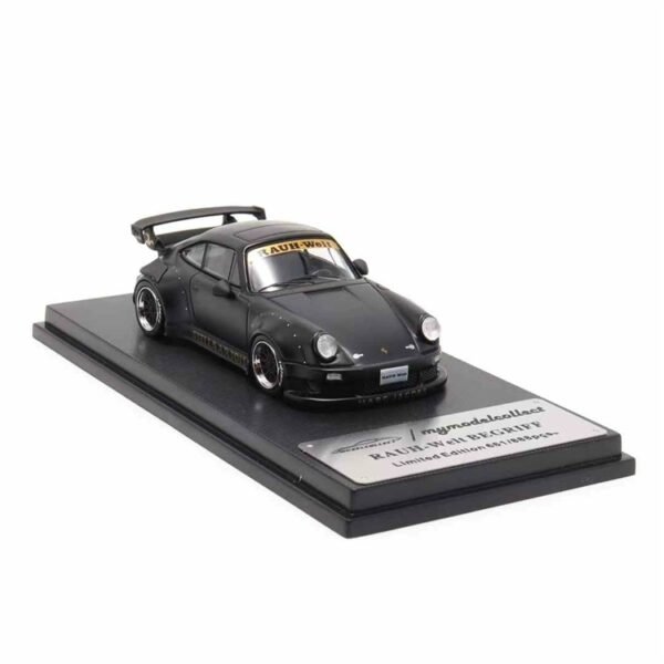 Model Collect 1:64 Porsche RWB 930 Stella Artois GT Wing Matte Black