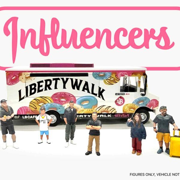 American Diorama 1:64 Figures Car Influencers