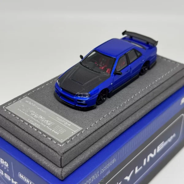 Mortal 1:64 NISSAN Skyline ER34 Blue VIP Limited