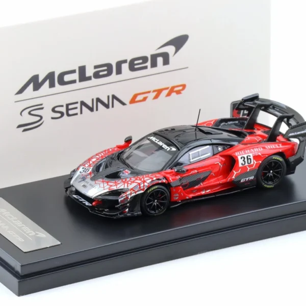 LCD 1:64 McLaren Senna GTR Red #36