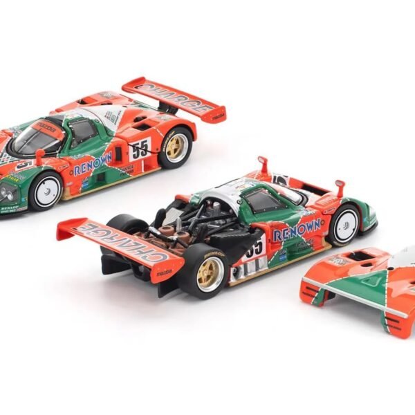 PopRace 1/64 MAZDA 787B 1991 LE MANS 24H WINNER