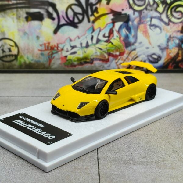 MJ Model Resin 1:64 Lamborghini Murcielago LP670 Yellow